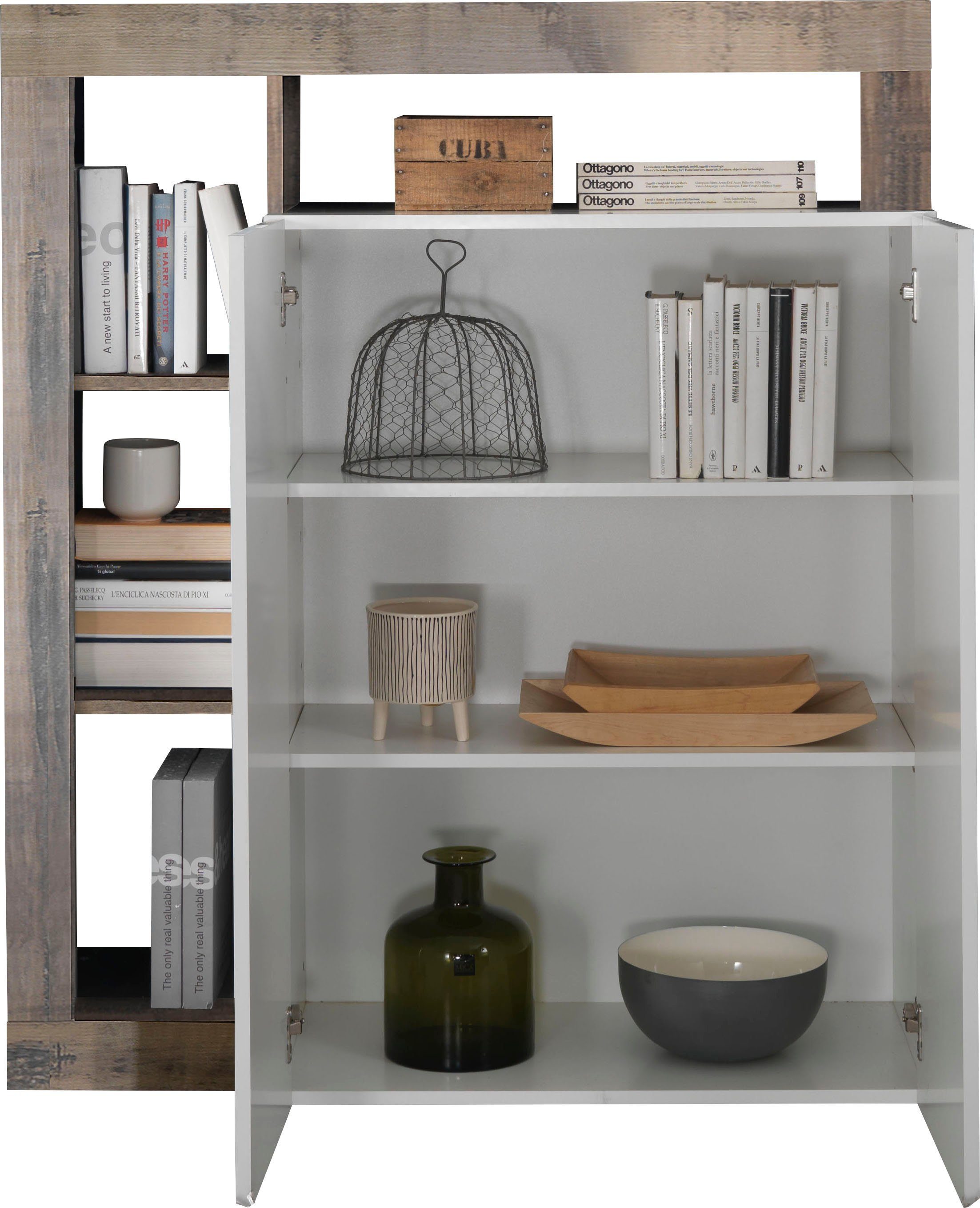 LC Highboard Hamburg, Breite 108 cm