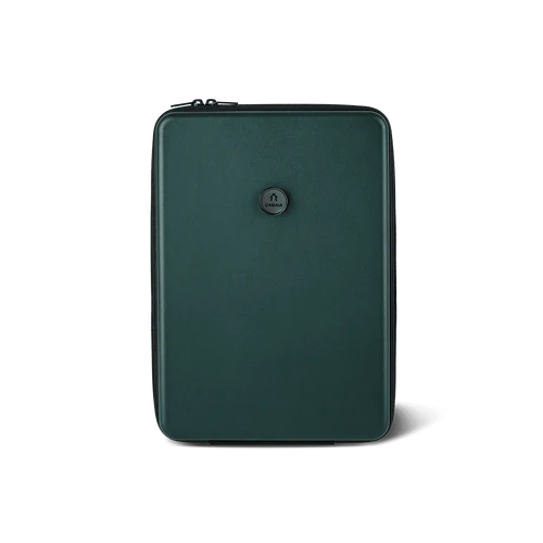 Green PVG Hard Shell Suitcase Pouch