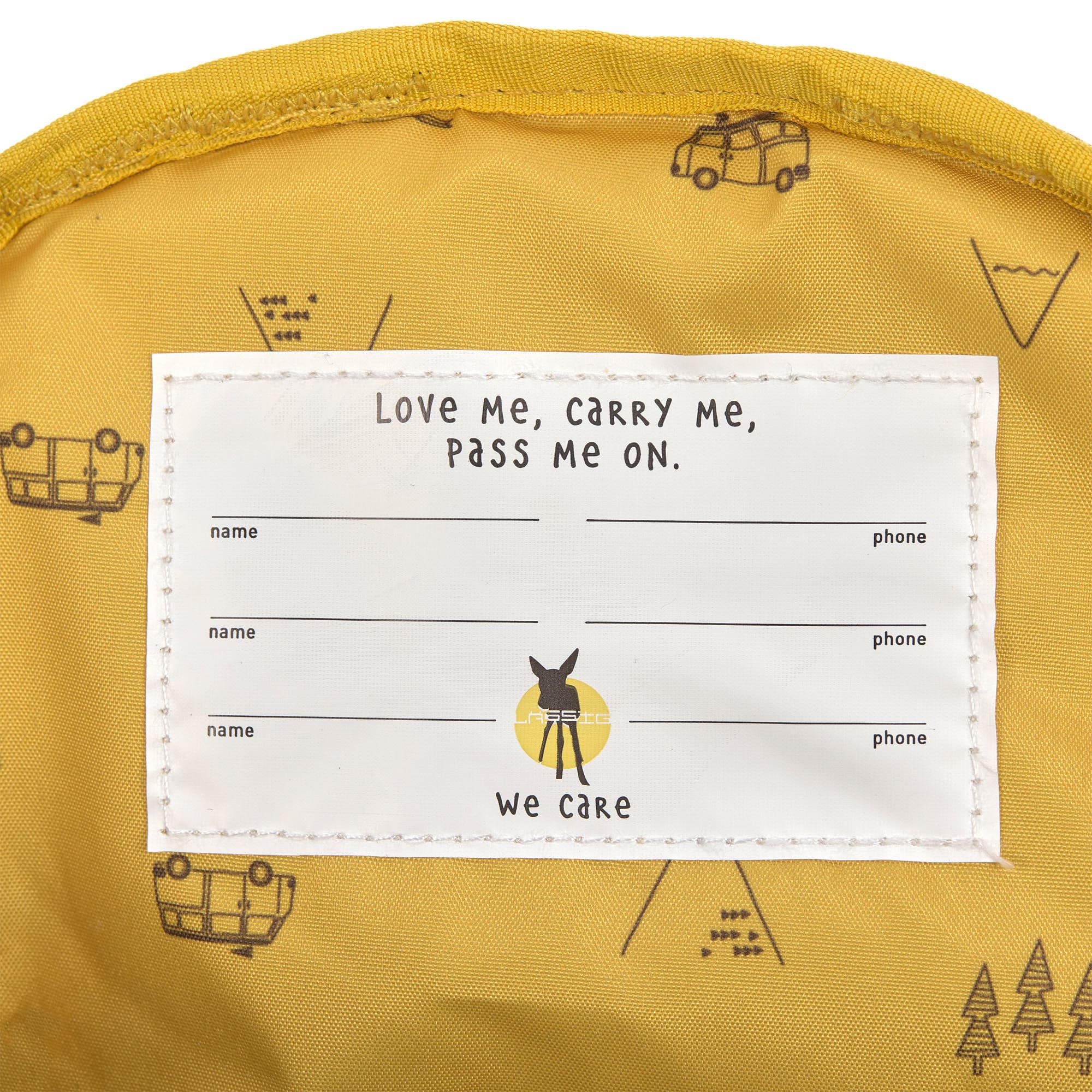 Kindergartenrucksack Mini - Adventure, Tipi
