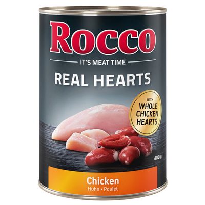 Sparpaket Rocco Real Hearts 24 x 400 g
