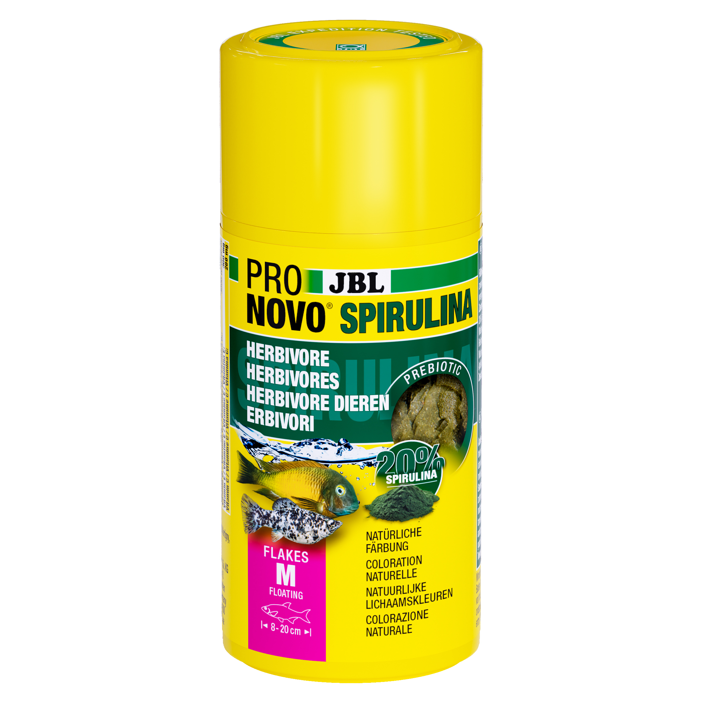 JBL Hauptfutter JBL PRONOVO Spirulina Flakes M 100ml