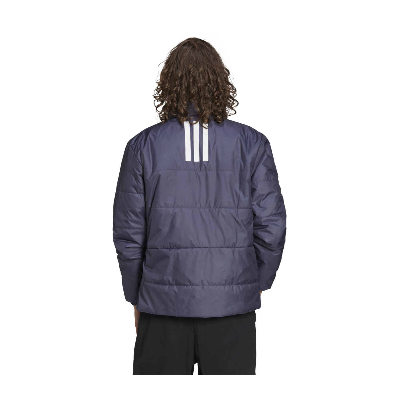 adidas BSC 3 Stripes Insulated Winterjacke Blau