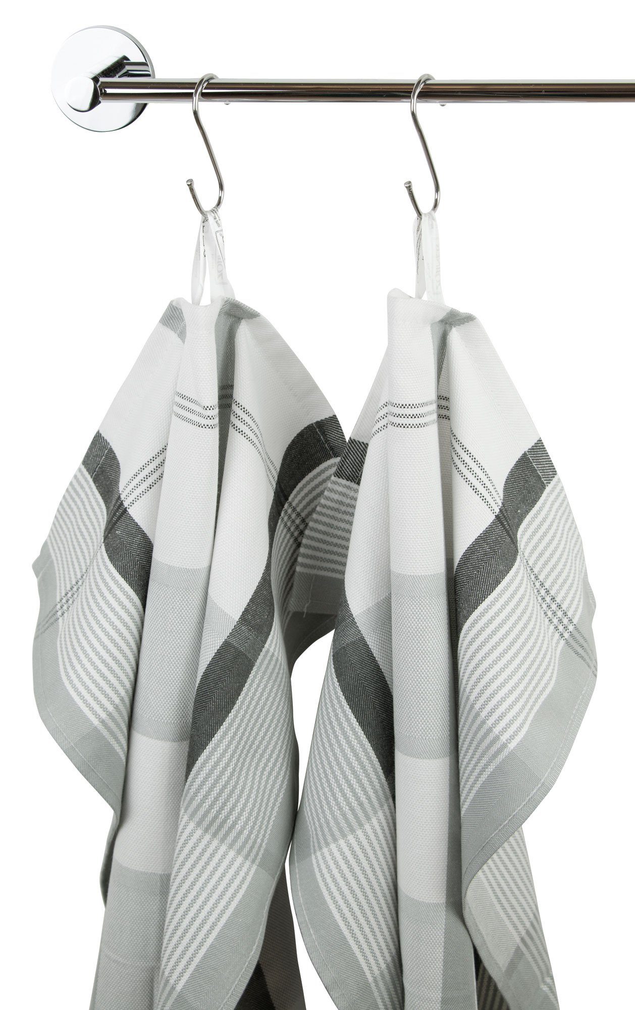 ZOLLNER Geschirrtuch, (Spar-Set, 4-tlg), vom Hotelwäschespezialisten, 50 x 70 cm, 100% Baumwolle, vom Hotelwäschespezialisten