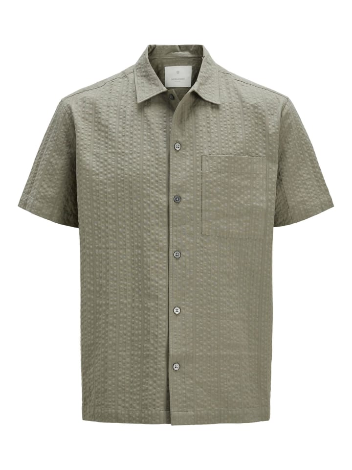 JACK & JONES PLUS Hemd in Vetiver günstig kaufen