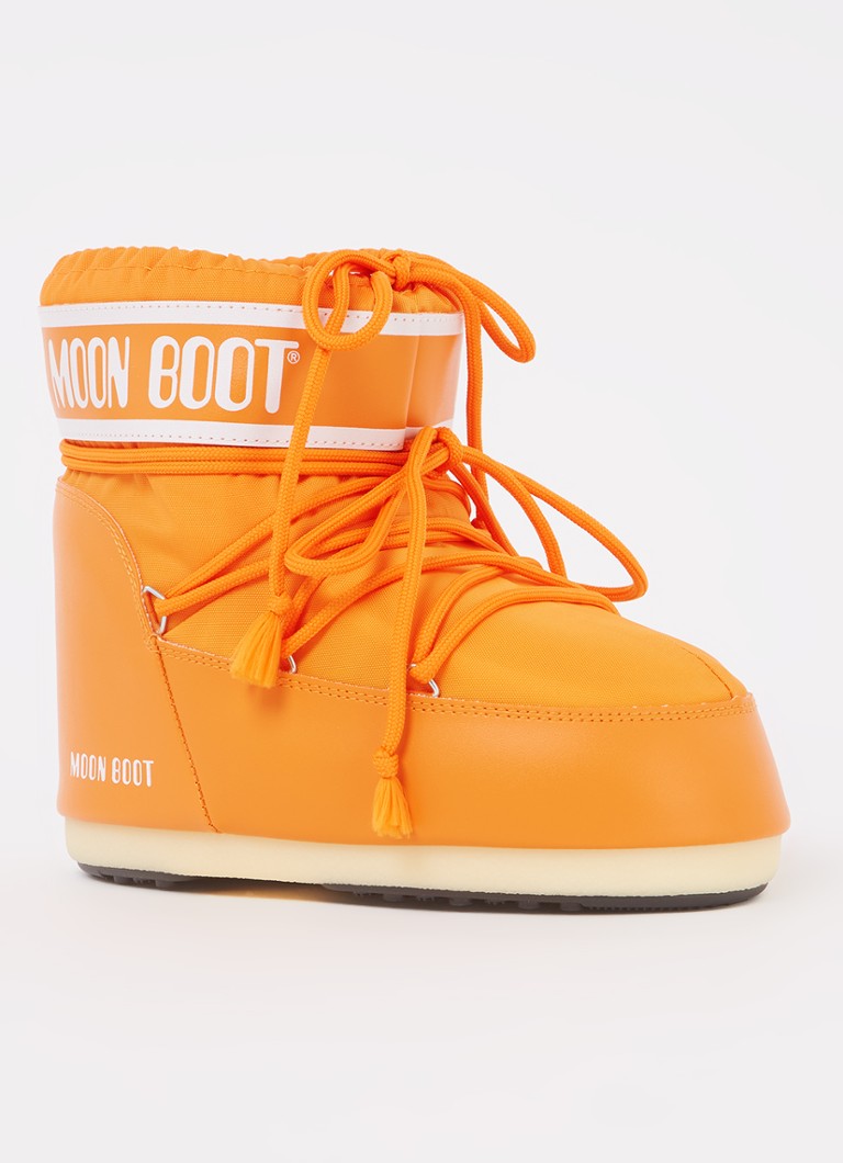 Botas de neve Moon Boot Icon de cano baixo com acabamento repelente à água