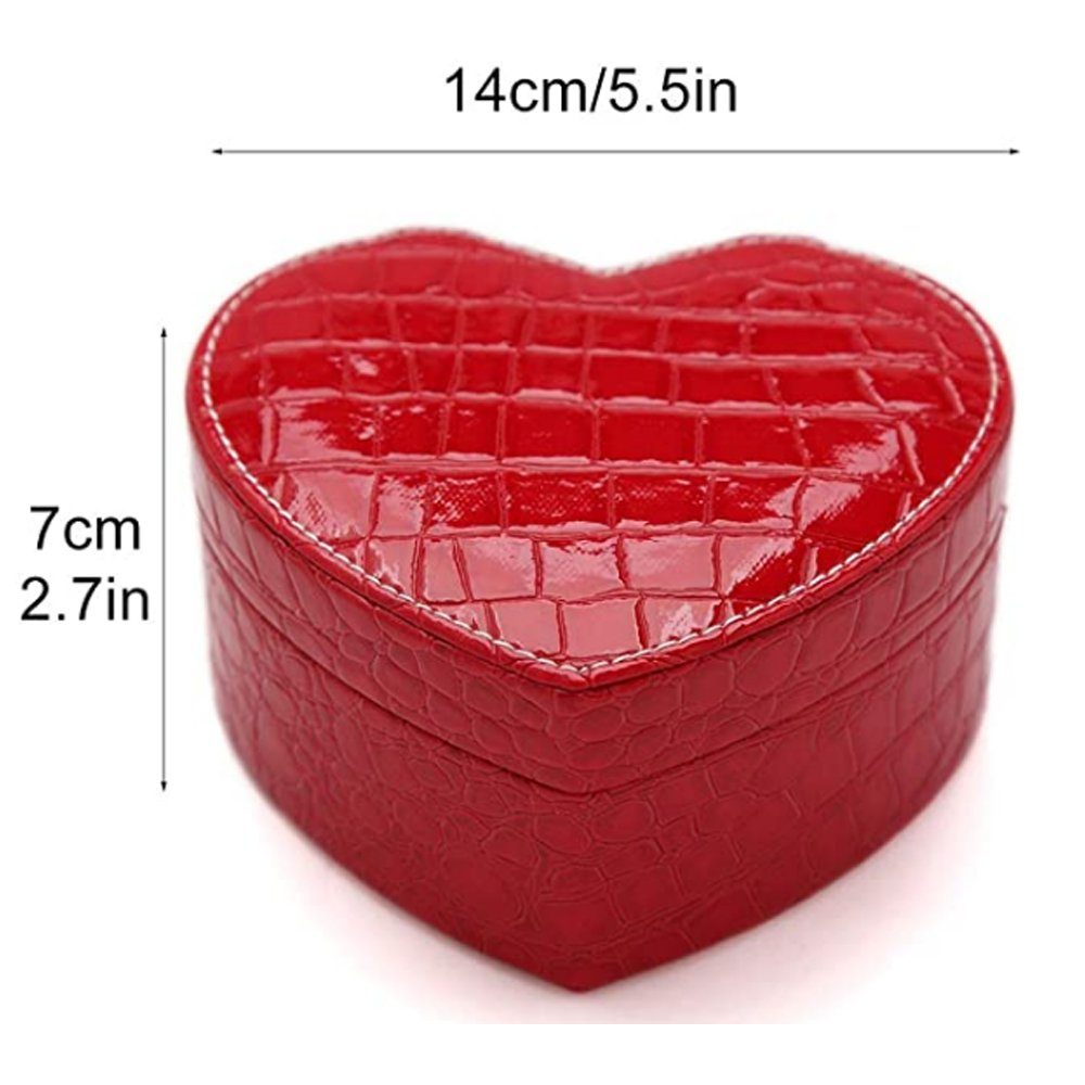 AdelDream Schmuckkasten YY-J07, Schmuck Box Damen schmuckkassette Schmuckkästchen