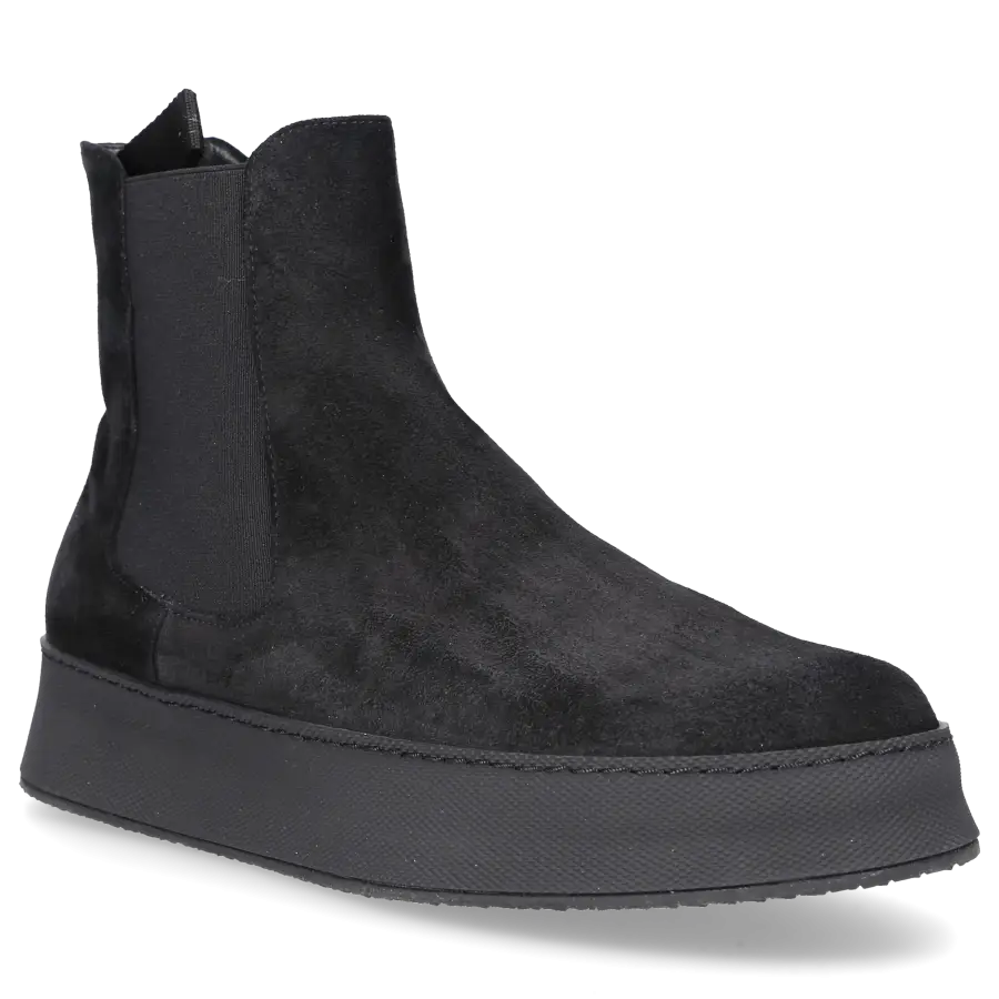 Truman's - Chelsea Boots 9834 Veloursleder - schwarz