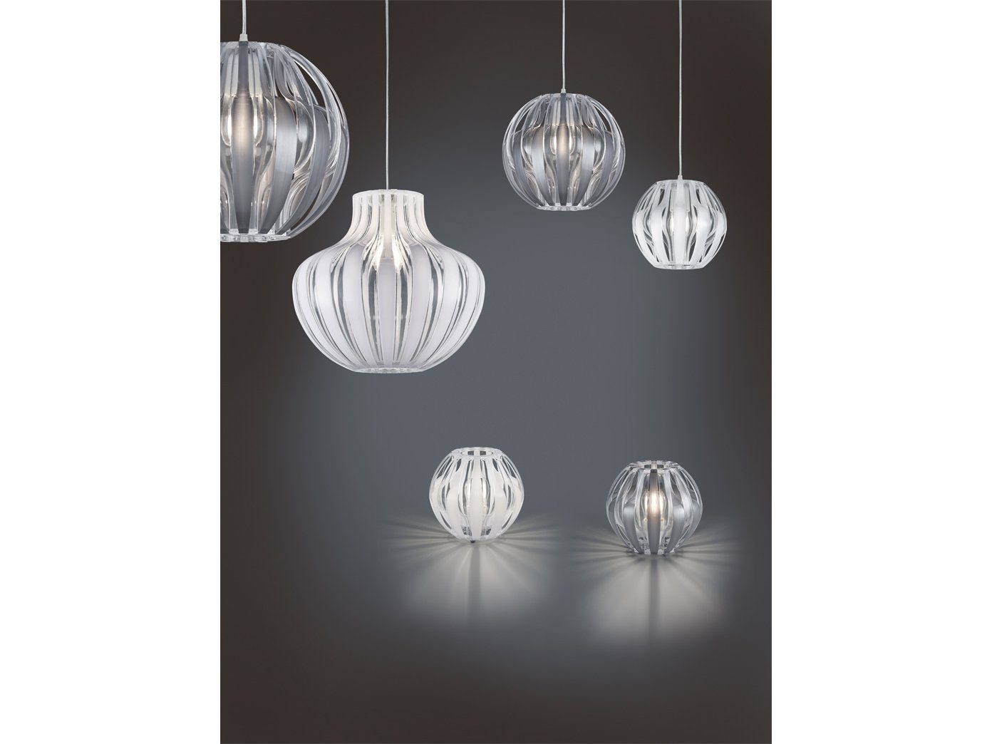 meineWunschleuchte LED Pendelleuchte, Dimmfunktion, LED wechselbar, Warmweiß, klein-e Designer-lampen Lichtdesign hängend über-n Esstisch Weiß Ø30cm