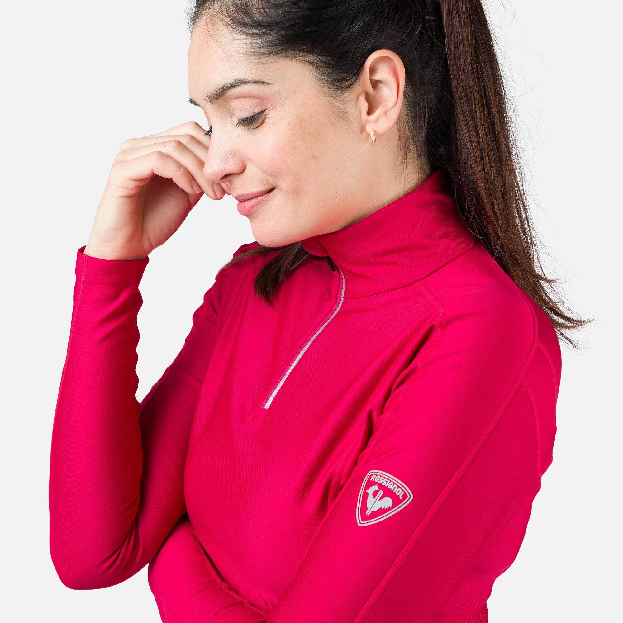 Sous-pull Classique demi-zip Femme