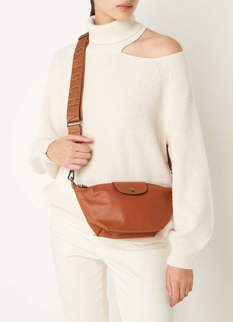 Longchamp Le Pliage Xtra leather crossbody bag S