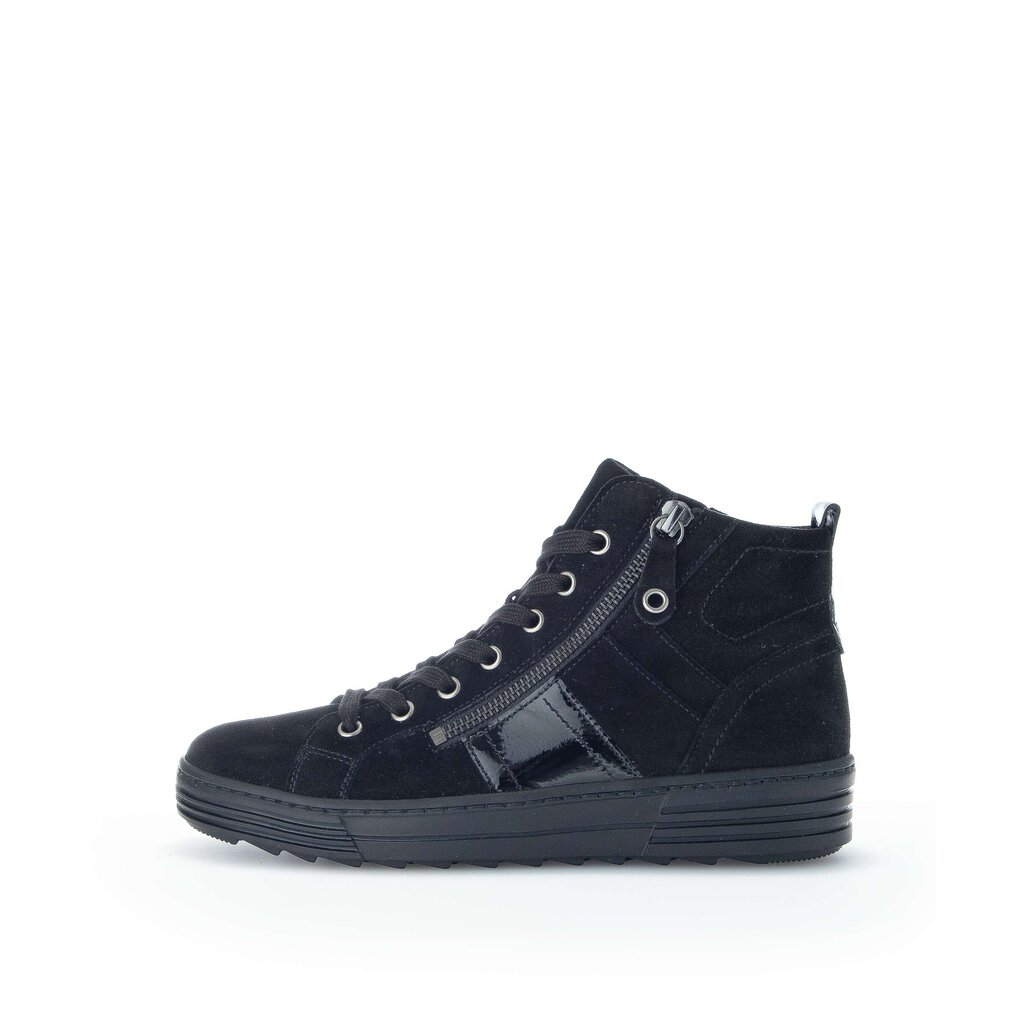 Gabor fashion Schnürstiefelette schwarz