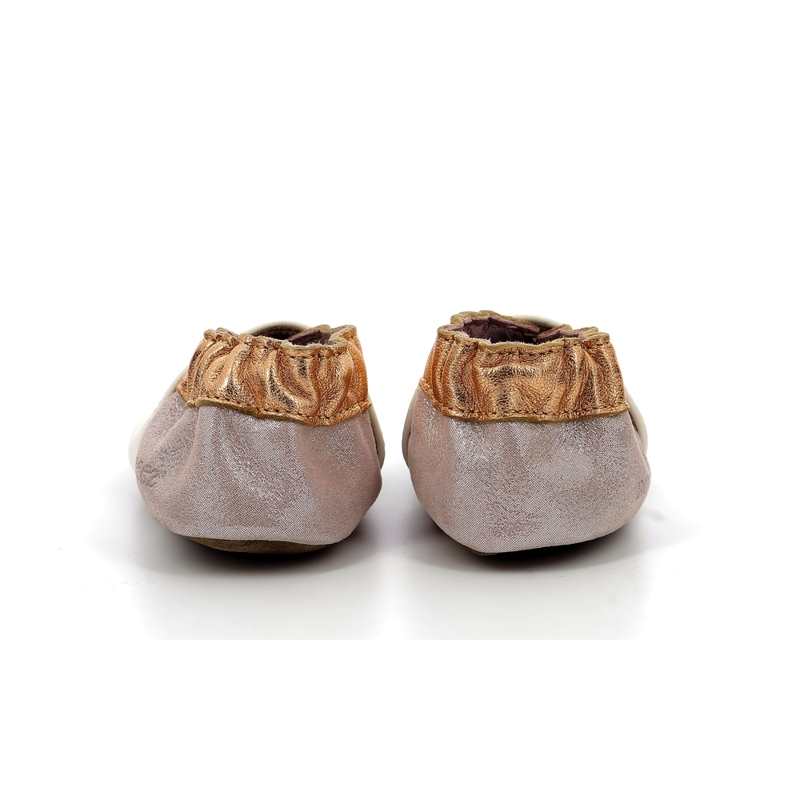Chaussons cuir tannage vegetal Dancing Mouse