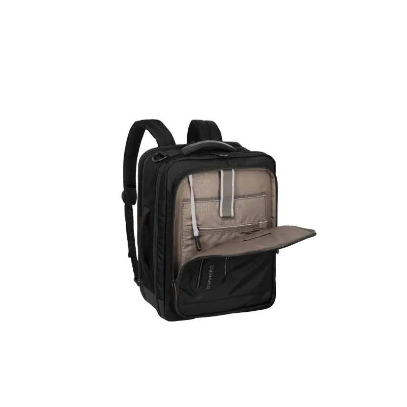Travelite CROSSLITE Bordtasche\/Rucksack - Schwarz