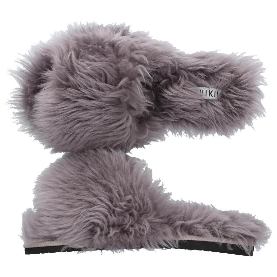INUIKII - Hausschuhe 70304-001 Fell - grau