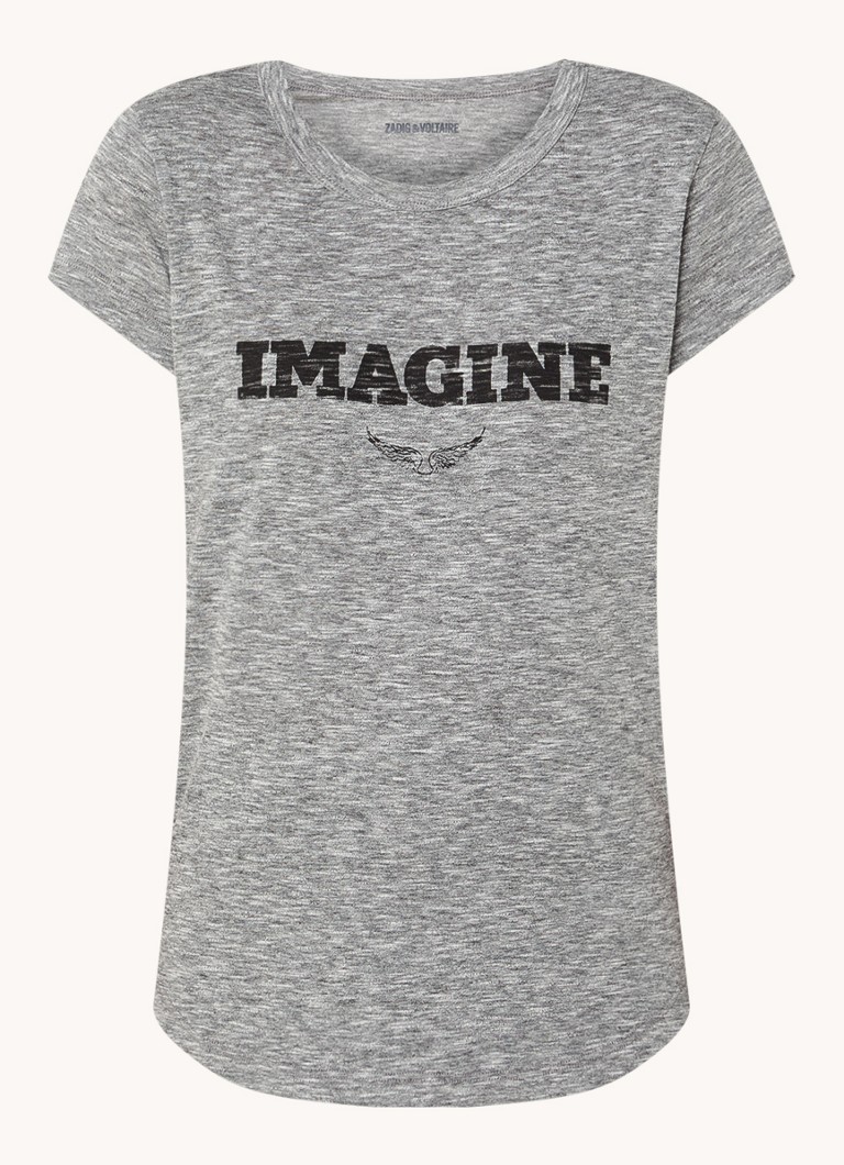 Zadig&Voltaire Woop T-shirt heathered design