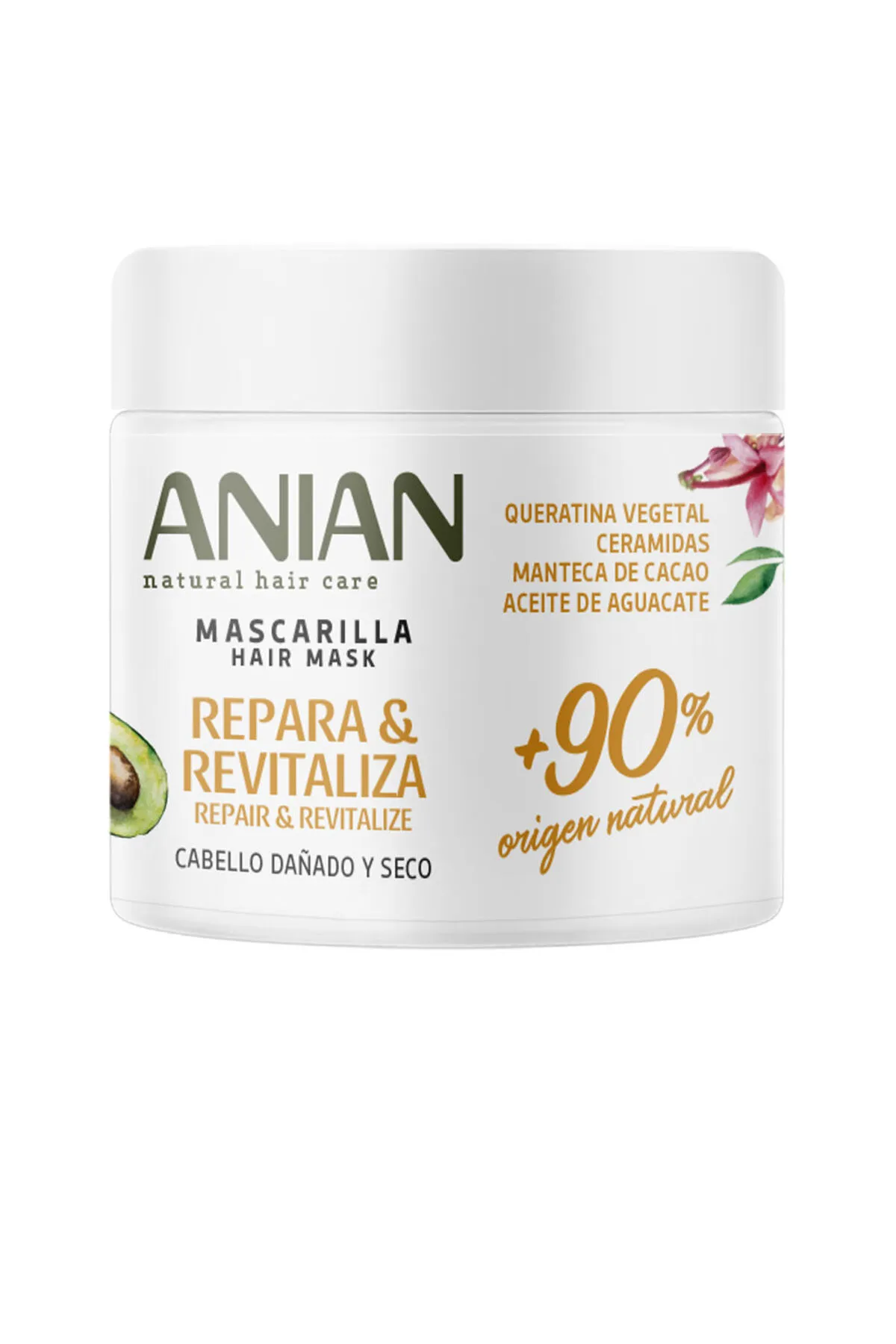 ANİAN  Reparieren & Revitalisieren Maske Mit Pflanzlichem Keratin Anian 350 ml