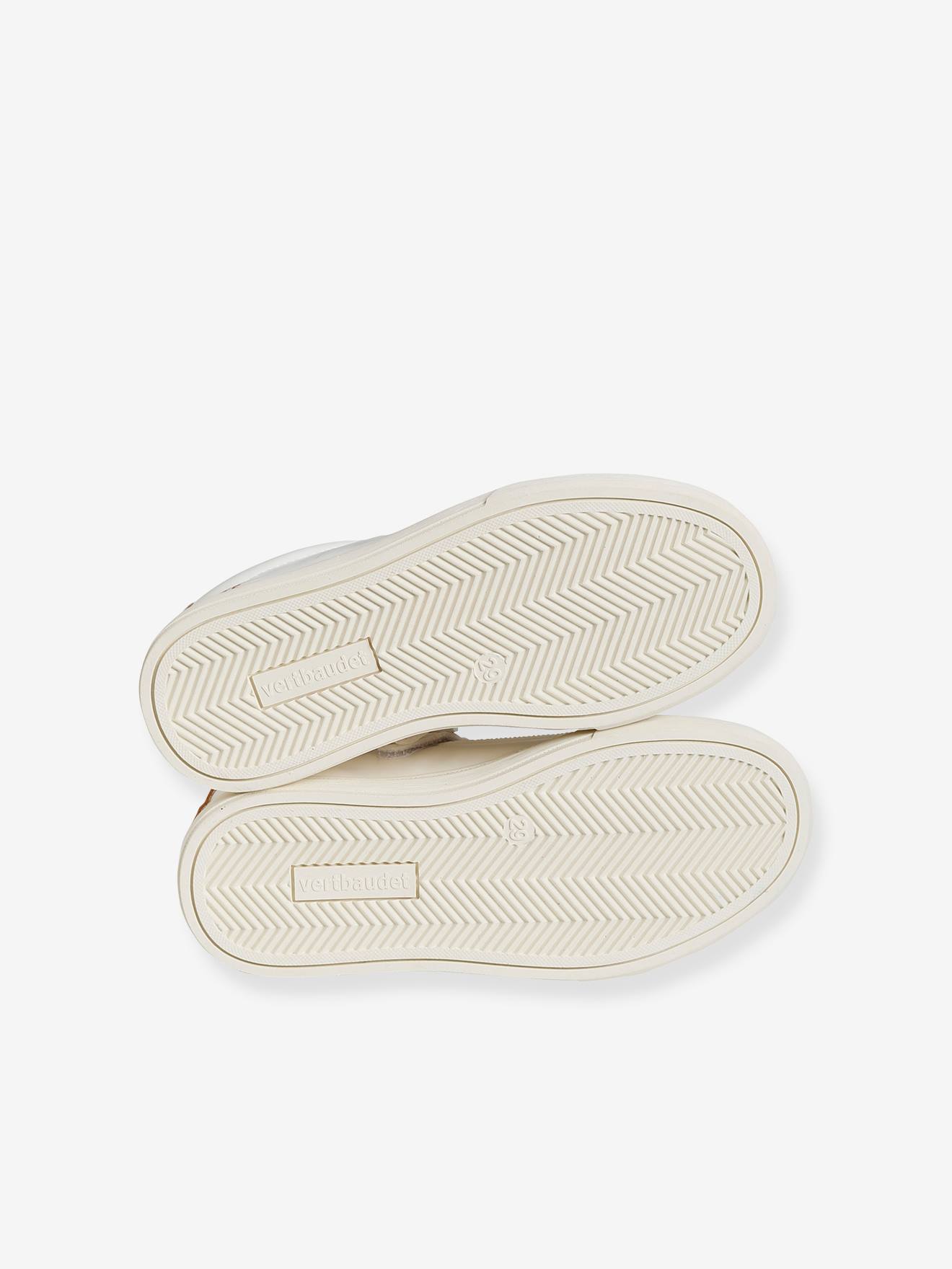Baskets lacées et zippées garçon blanc