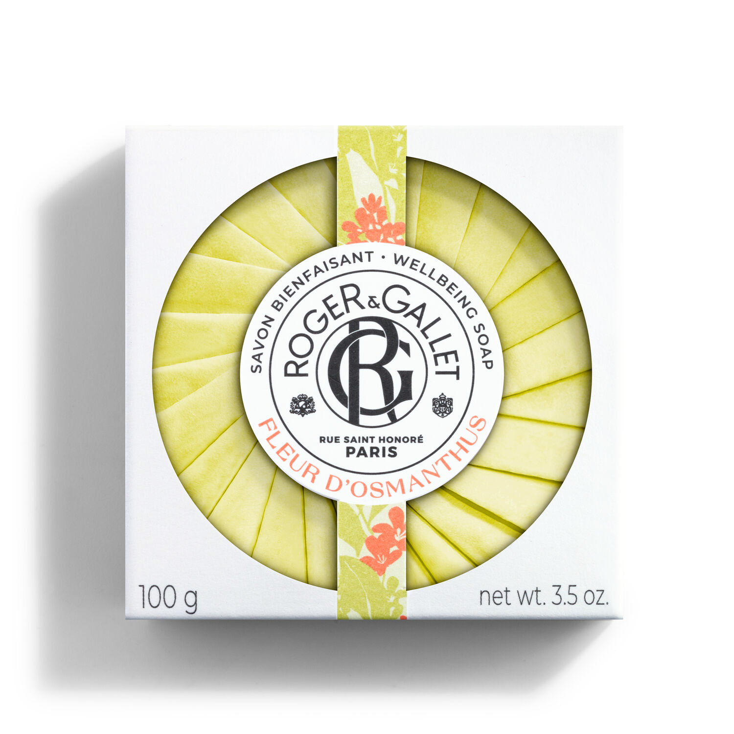 Roger&Gallet Fleur d'Osmanthus Savon Bienfaisant 100g