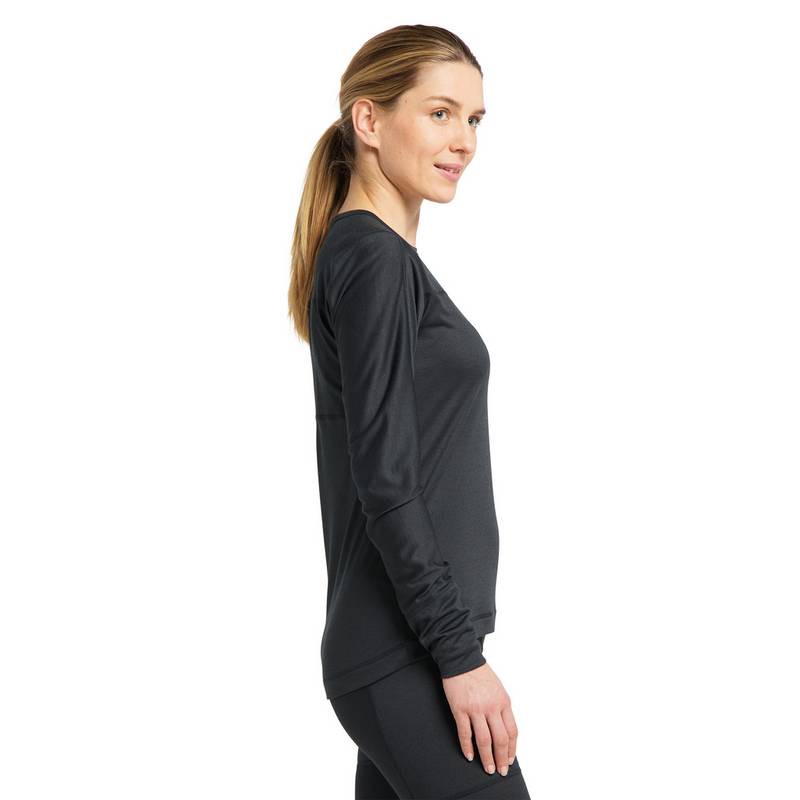 Haglöfs Natural Blend Tech Crew Neck Langarmshirt Damen