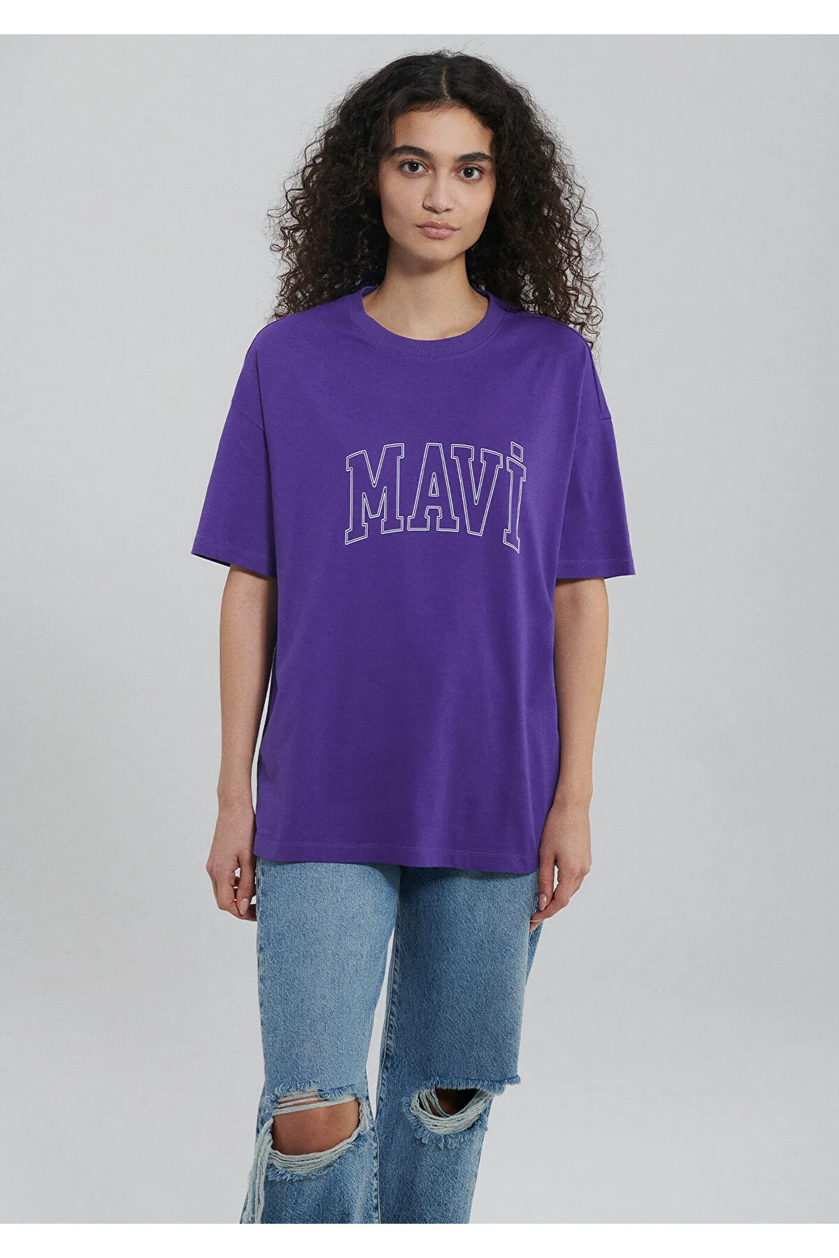 Mavi  T-Shirt - Lila - Regular Fit