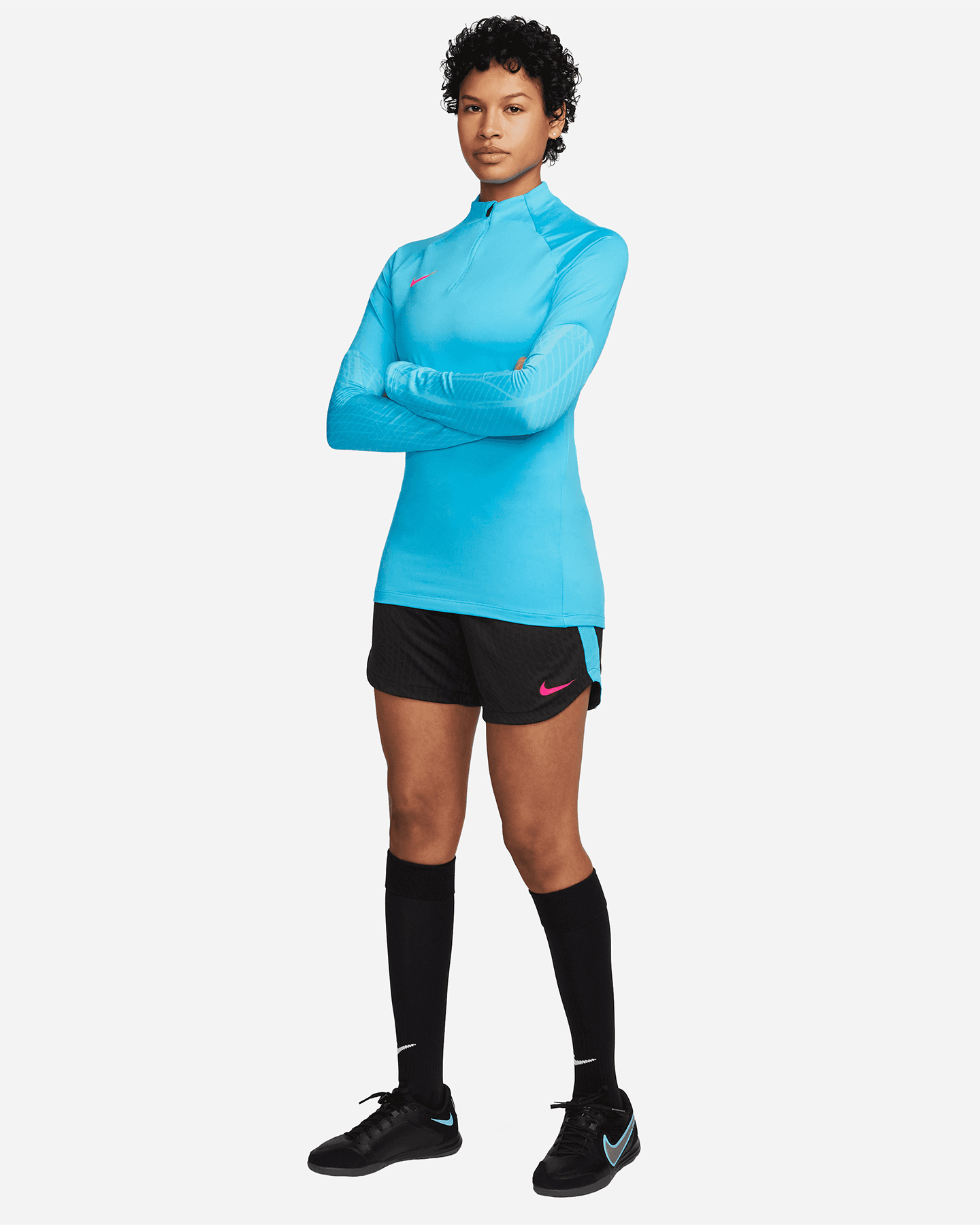 Nike Dri Fit Strike Dril Ls W Fodboldtrøje DX0483-416