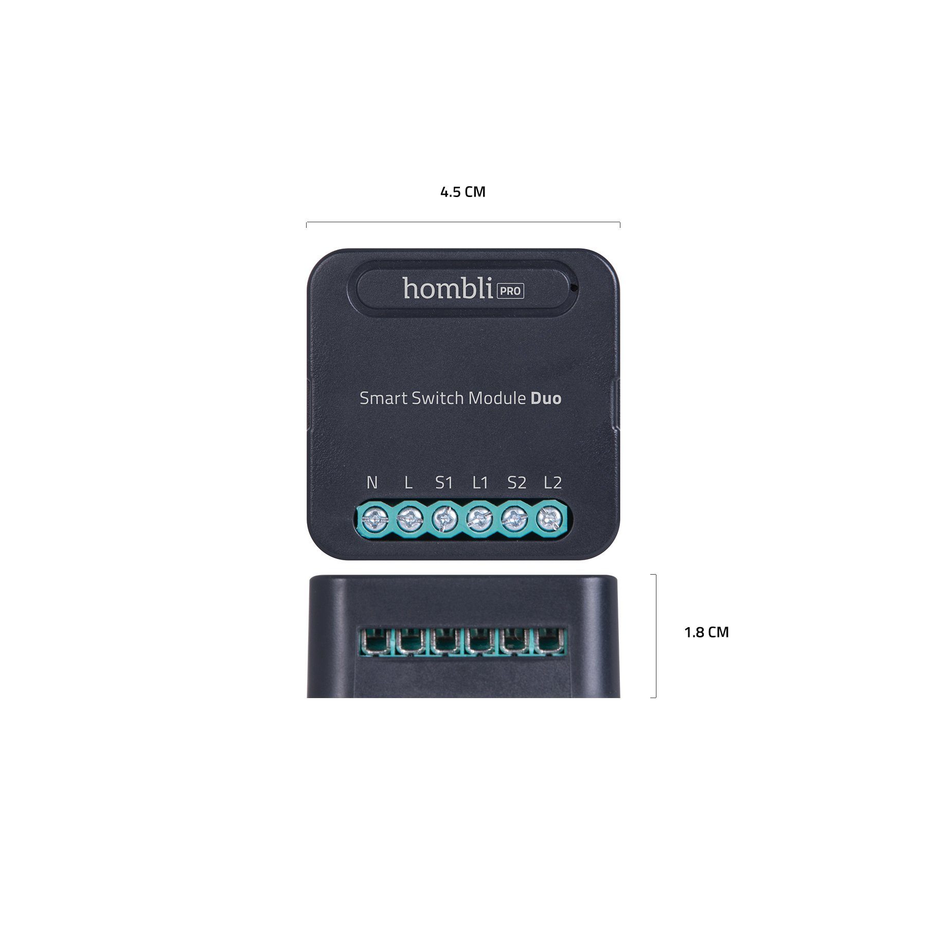 Hombli smartes Schaltmodul Duo Smart-Home-Zubehör