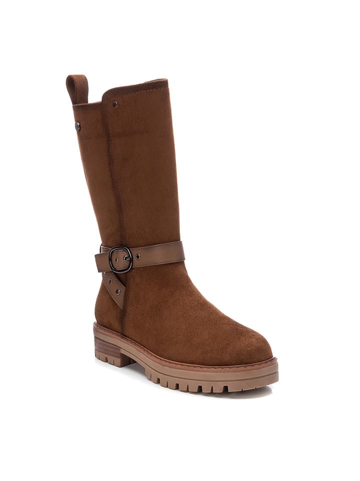 XTI Kids Stiefel in Braun günstig kaufen
