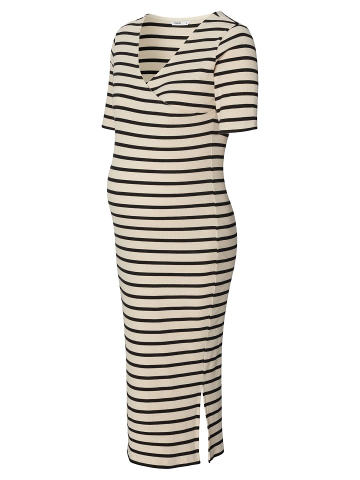 Noppies Still-Kleid Soiree in Cream Stripe günstig kaufen