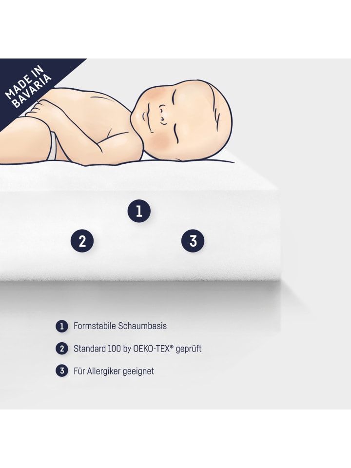 tiSsi tiSsi® Matratze Standard 120x60 cm für Kinderbetten (z.B.HAJO) Zöllner günstig kaufen 120 cm