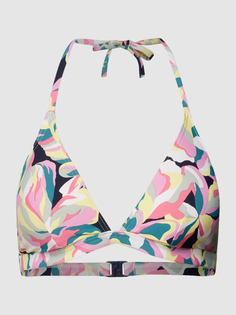 Bikini mit Allover-Muster Modell 'CARILO' in marineblau