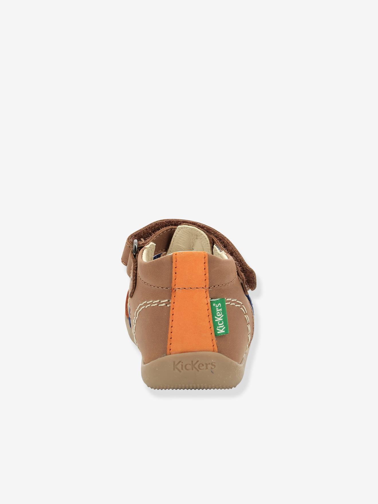 Kickers Baby Sandalen BIGBAZAR-2 ICONIQUE BIBOO KICKERS - braun/blau/orange