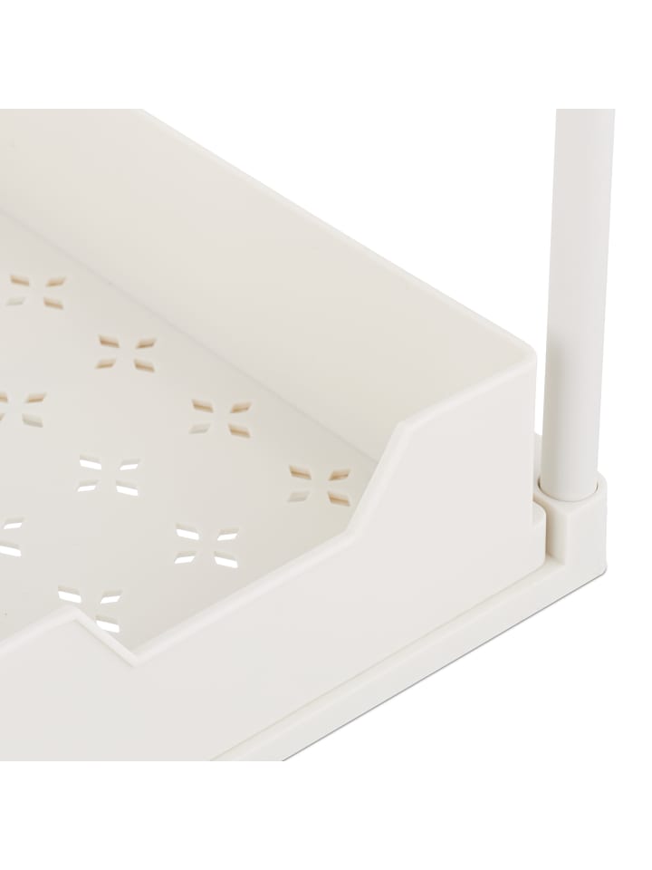 relaxdays Unter Waschbecken Regal in Weiß - (B)22 x (H)42,5 x (T)40 cm günstig kaufen onesize