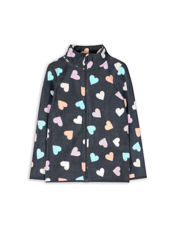 Fleecepullover - Allover-Print