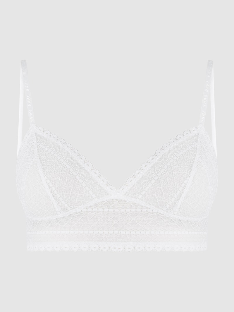Bralette aus Spitze in weiß