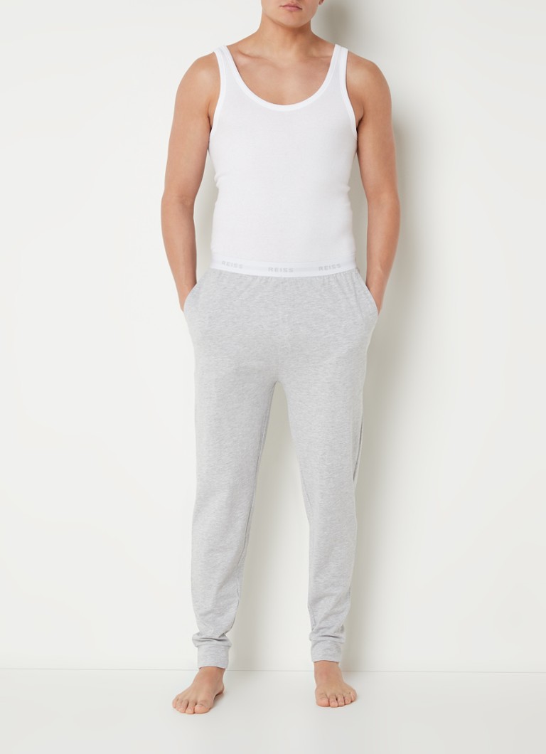 Pantaloni del pigiama Reiss Cali con fascia logo