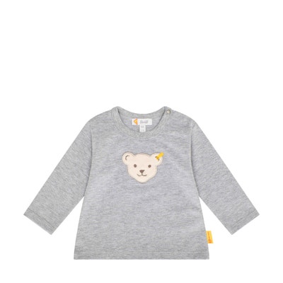 T-Shirt langarm, hellgrau