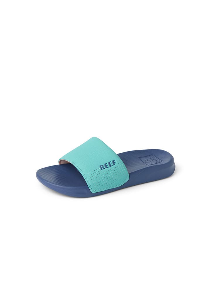 Reef Pantoletten in Türkis/ Dunkelblau günstig kaufen