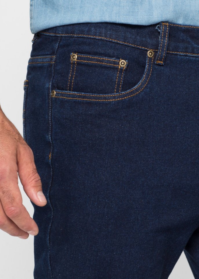Classic Fit Stretch-Jeans, Straight