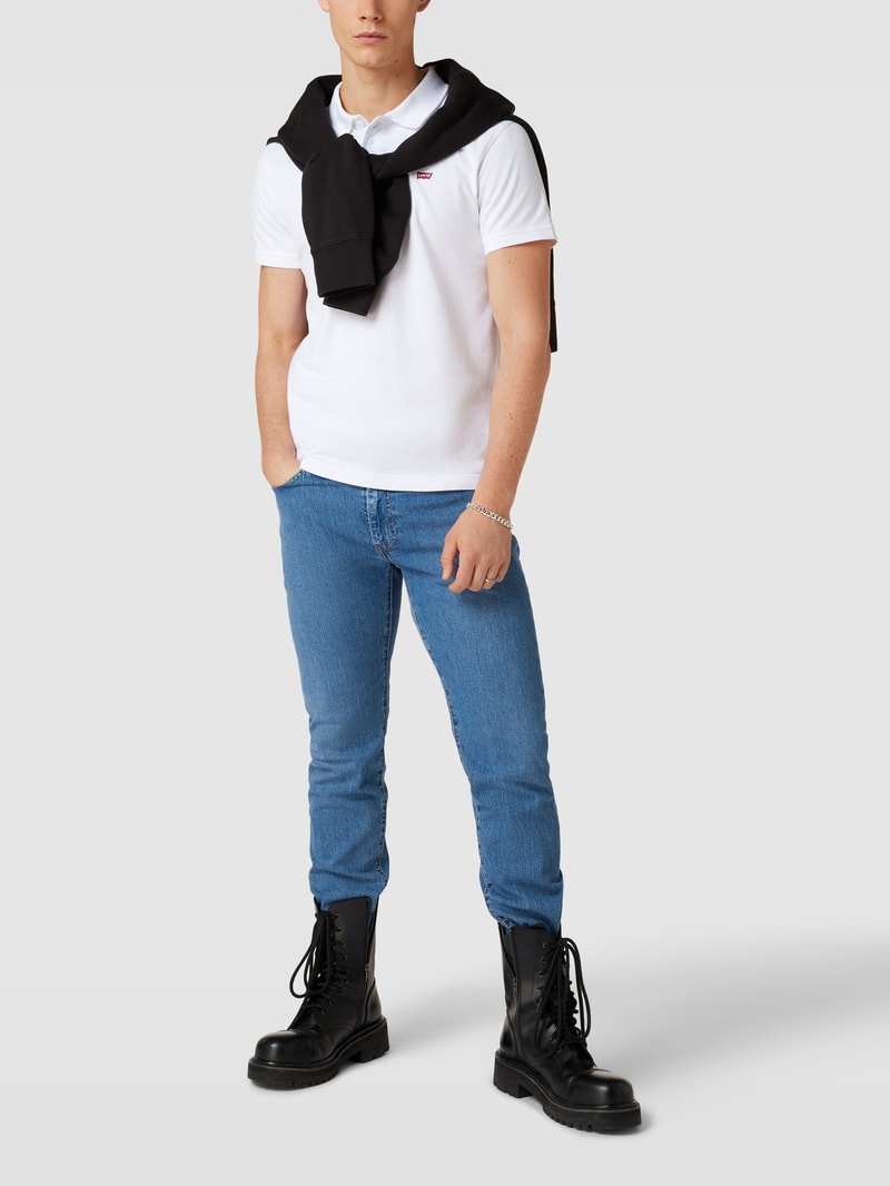Jeans mit 5-Pocket-Design Modell 'SQUEEZY' in blau