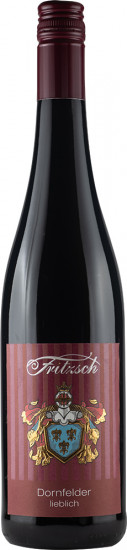2021 Dornfelder lieblich - Weingut Fritzsch & Sohn
