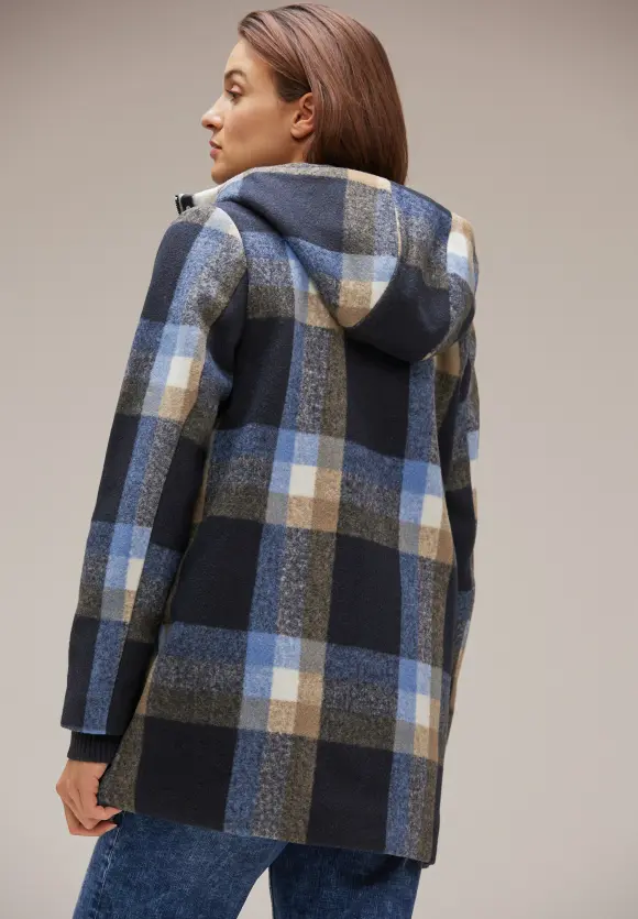 Street One Hoodie Karojacke