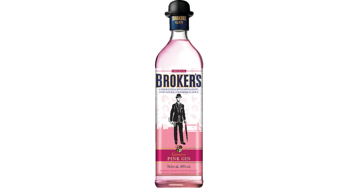 Broker's Pink London Dry Gin