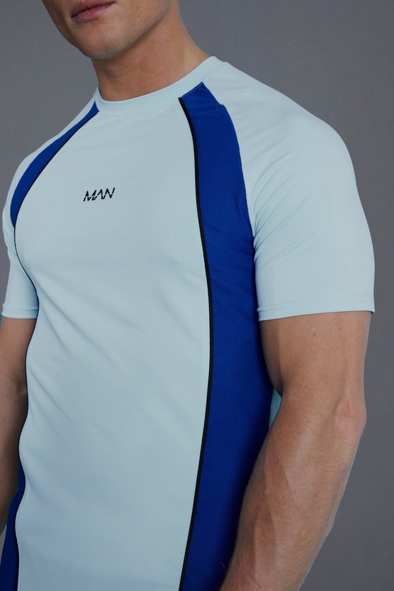 Man Active Colorblock T-Shirt