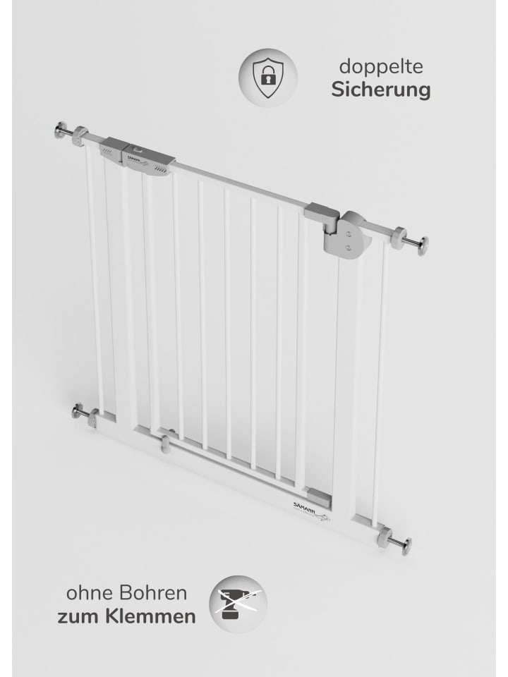 Sämann Sämann Türschutzgitter & Treppenschutz, Tür mit 90° Stop, ohne Bohren günstig kaufen