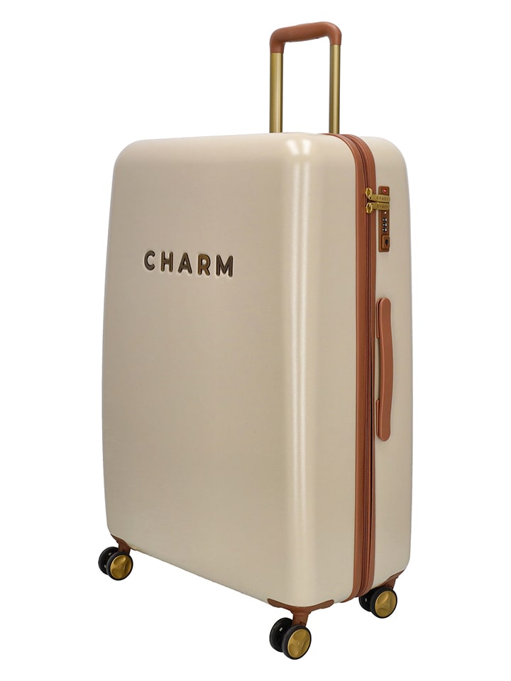 Charm 2tlg. Hardcase-Trolleyset in Beige günstig kaufen onesize