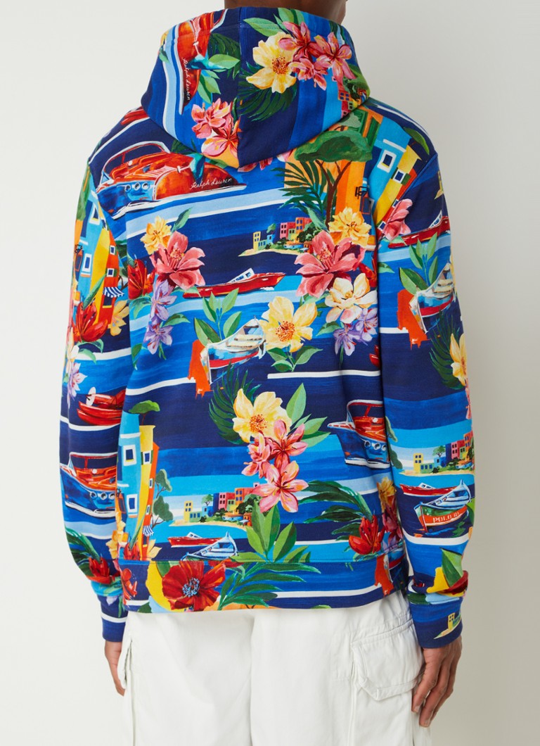 Ralph Lauren Hoodie with floral print and stretch