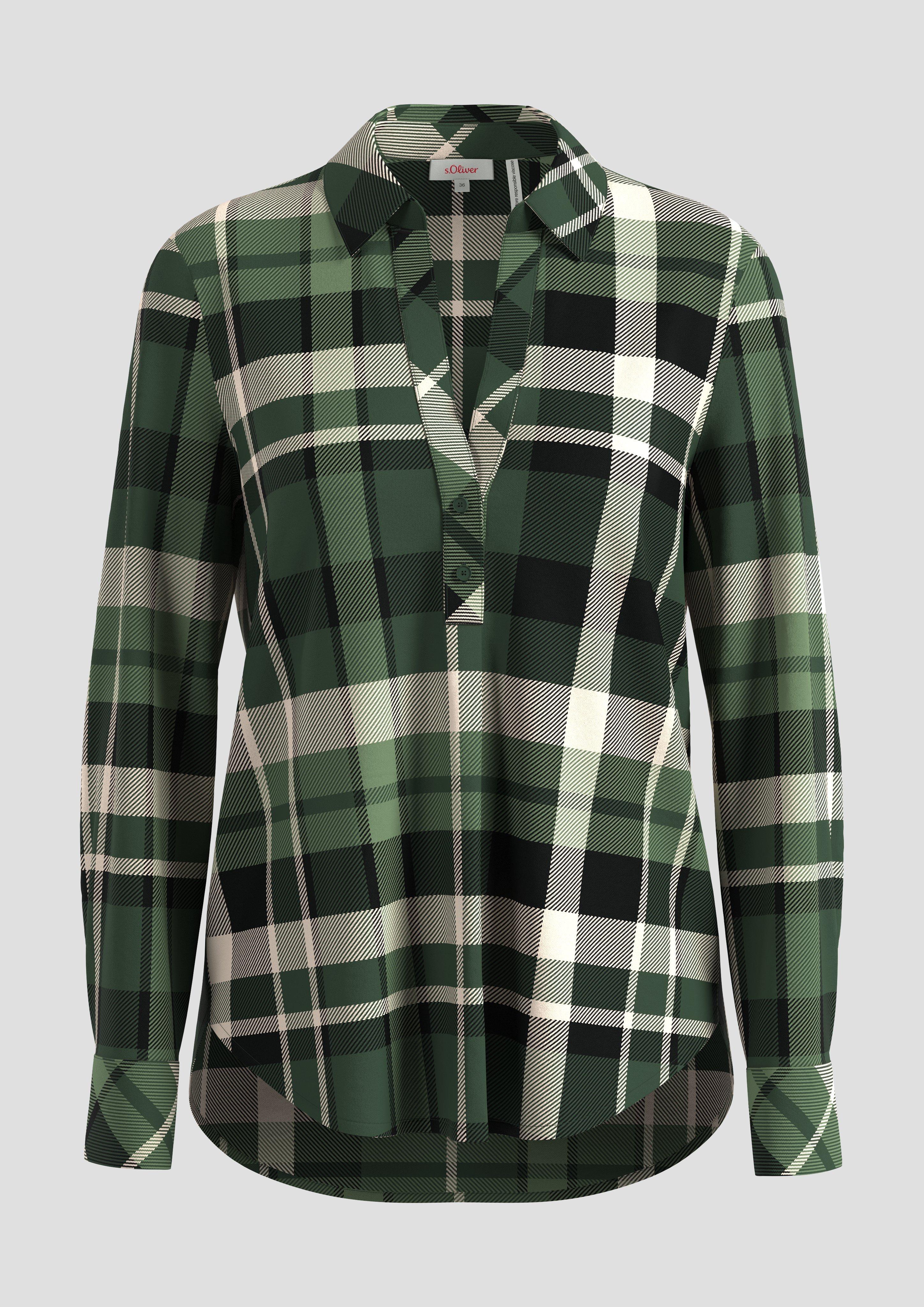 Twillbluse aus Modalmix  2136193-79N8