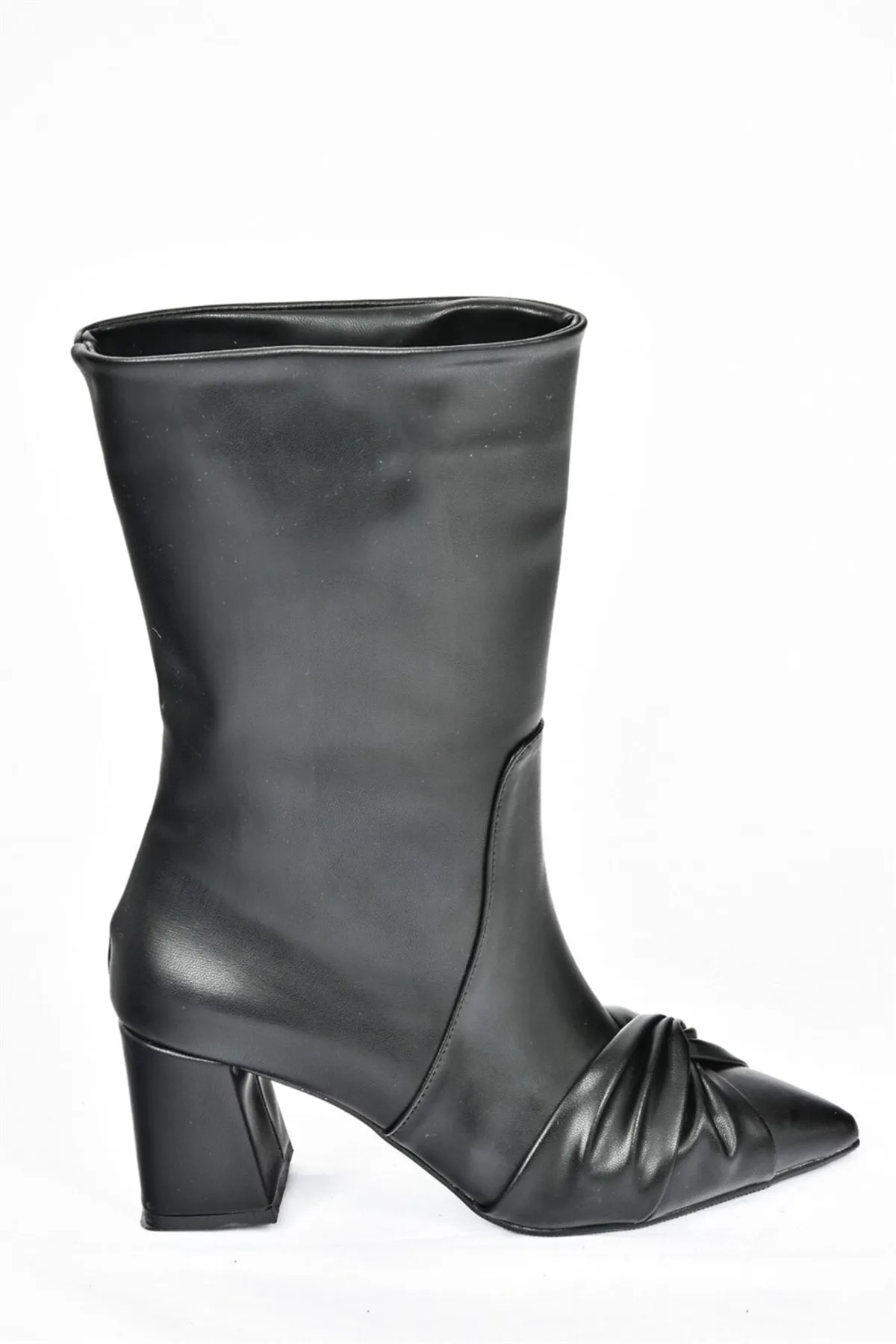Fox Shoes  Schwarze Damenstiefel mit dicken Absätzen L572940309