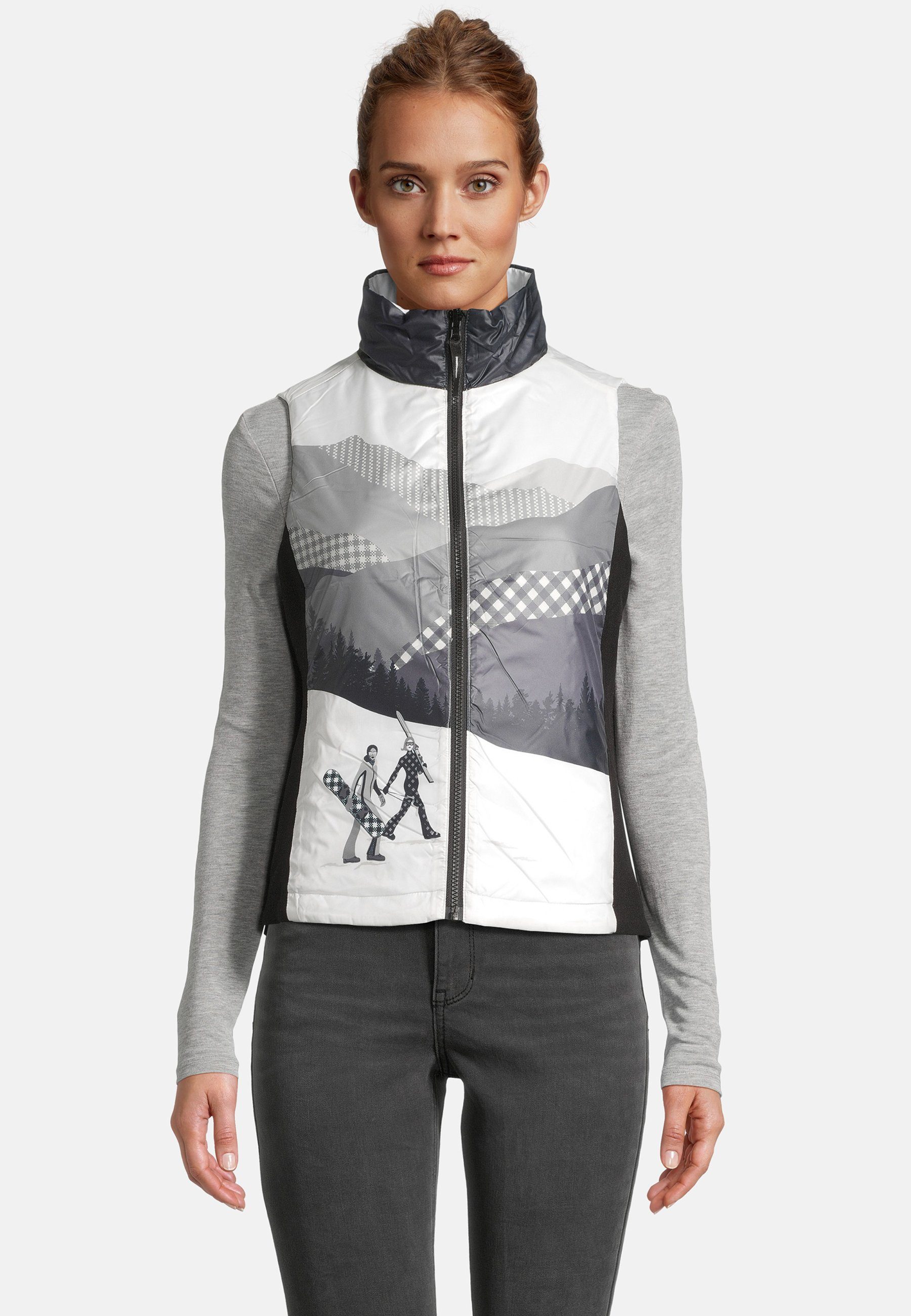Krimson Klover Steppweste Sela Reversible Vest (1-tlg)
