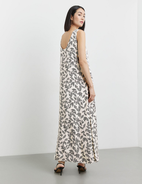 Ärmelloses Maxikleid mit Rückenausschnitt